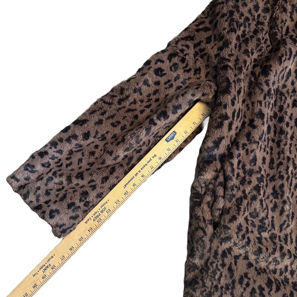 Dennis Basso Brown and Black Puffer Jacket - Picture 3 of 10